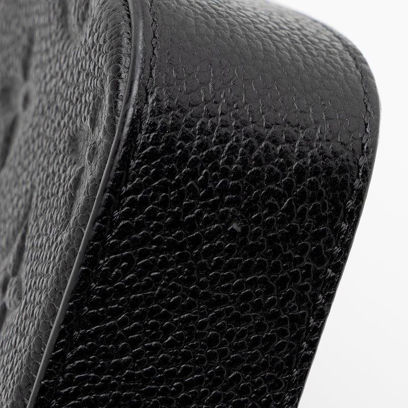 Louis vuitton pochette clearance felicie monogram empreinte noir