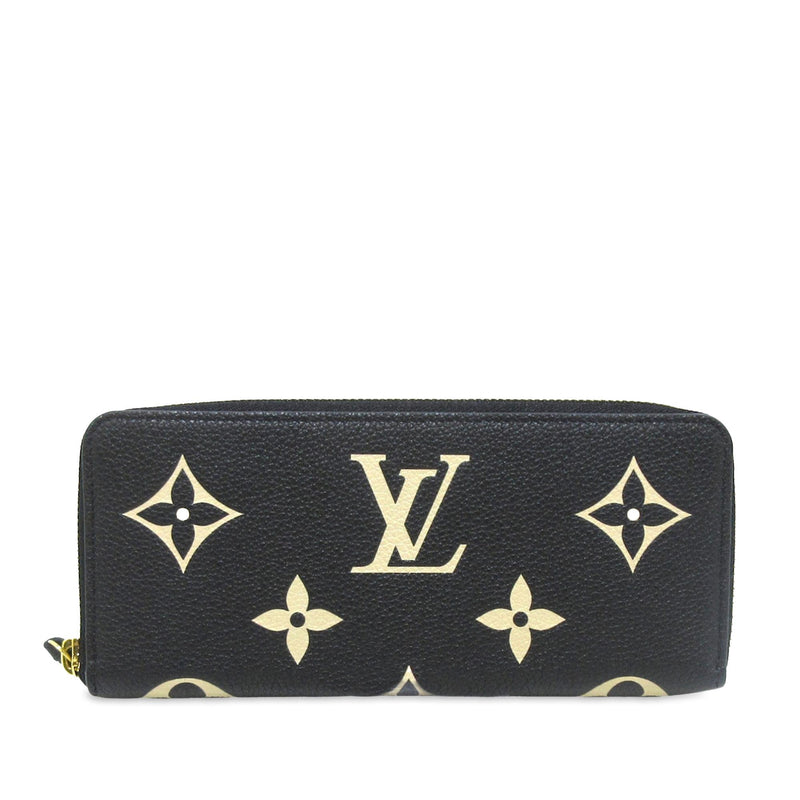 Louis Vuitton Monogram Empreinte Giant Zippy Wallet (SHG-MHxJZ4)