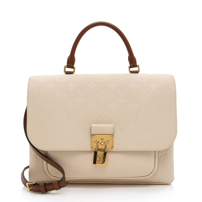 LOUIS VUITTON AUTH Monogram Marignan 2 Tone Shoulder Crossbody