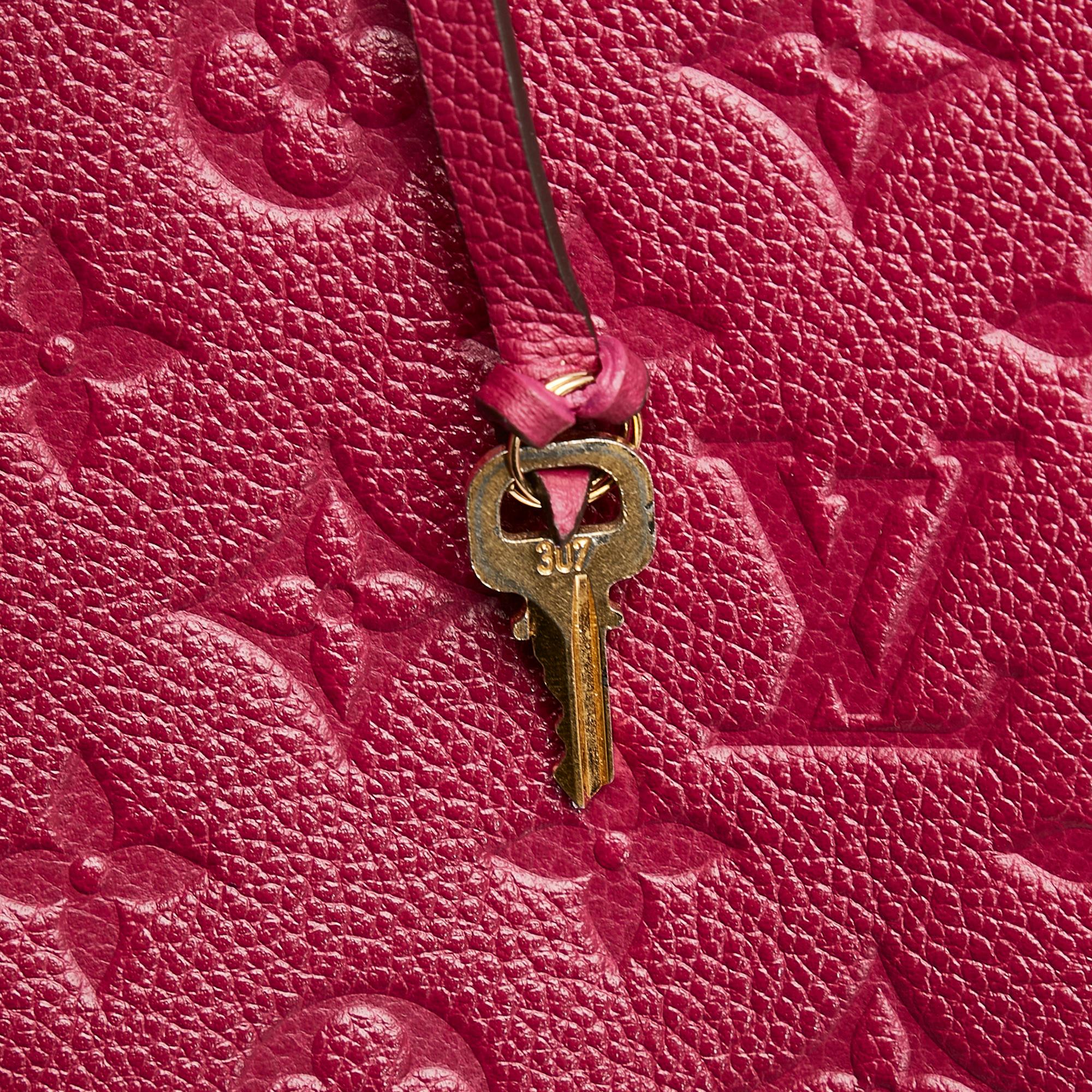 Louis Vuitton Monogram Empreinte Montaigne BB (SHG-37910)