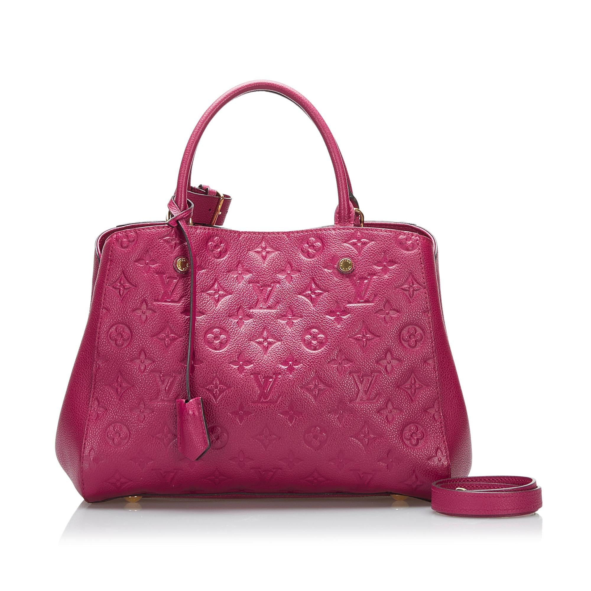 Louis Vuitton Monogram Empreinte Montaigne BB (SHG-37910)