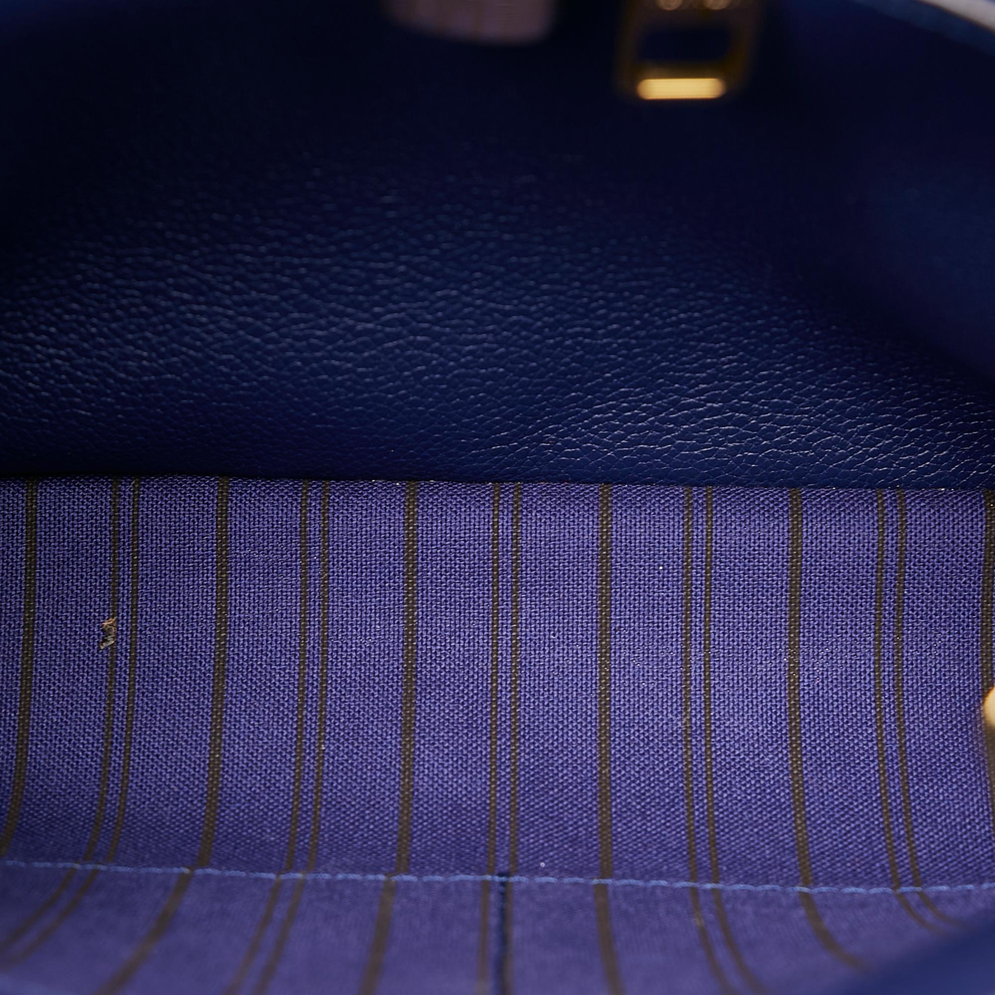 Louis Vuitton Monogram Empreinte Montaigne BB (SHG-37961)