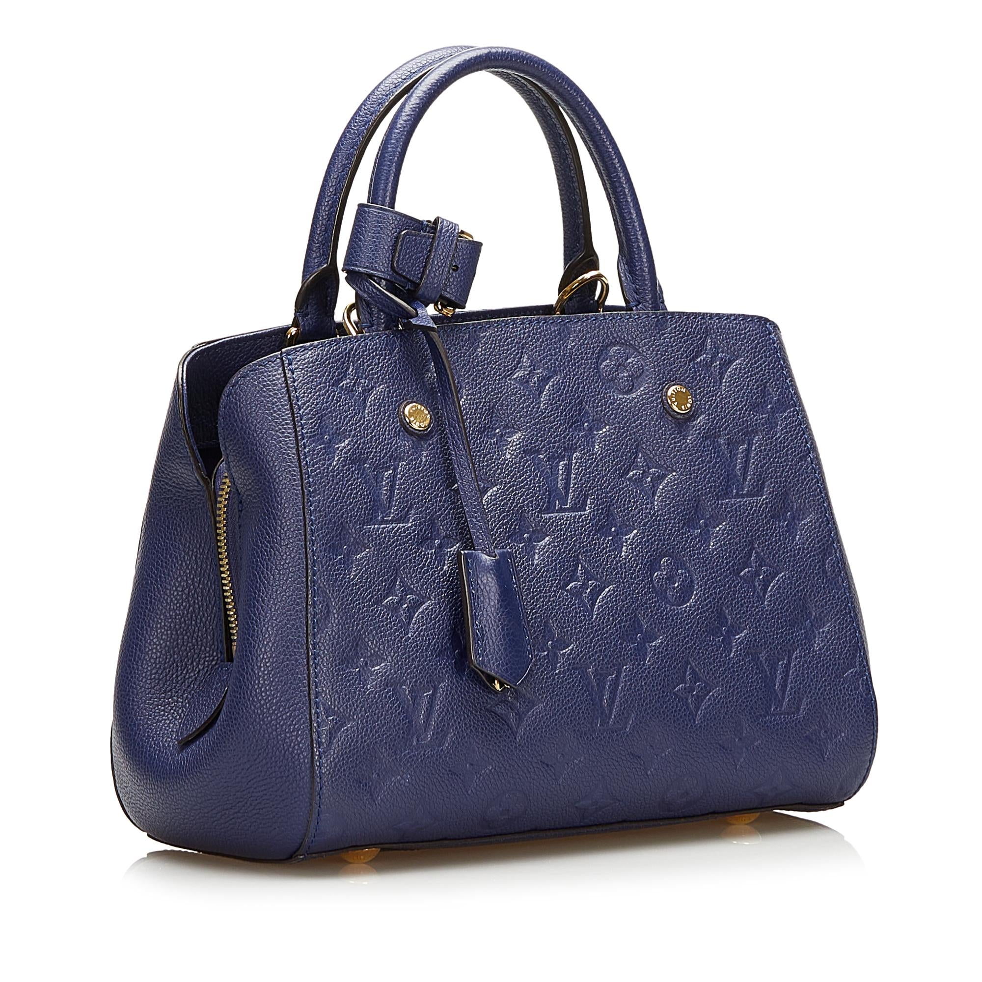 Louis Vuitton Monogram Empreinte Montaigne BB (SHG-37961)