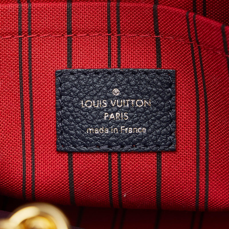 Louis Vuitton Monogram Empreinte Montaigne BB (SHG-PMDepg) – LuxeDH