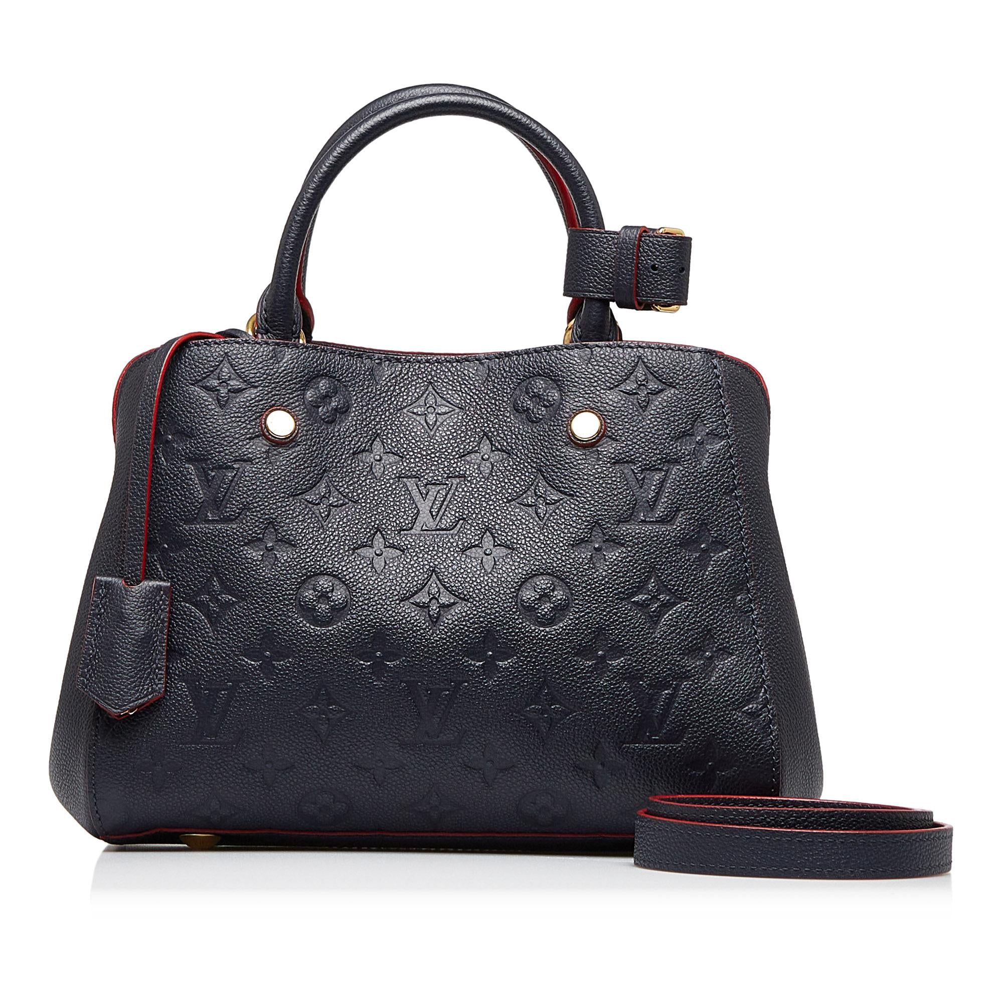 Louis Vuitton Monogram Empreinte Montaigne BB (SHG-PMDepg)