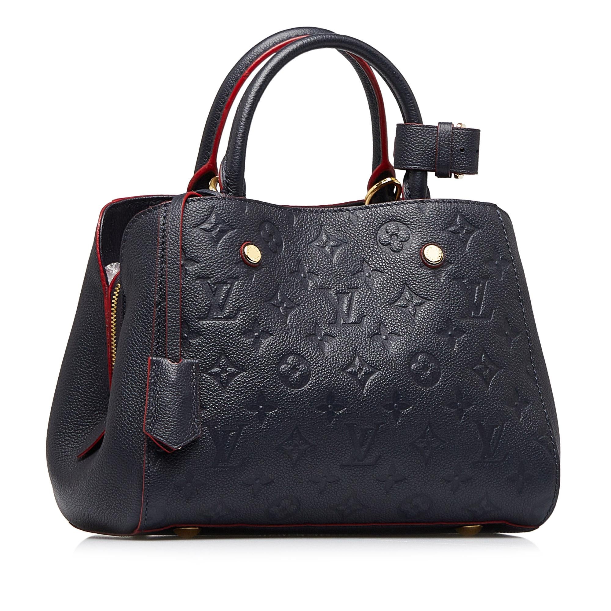 Louis Vuitton Monogram Empreinte Montaigne BB (SHG-PMDepg)