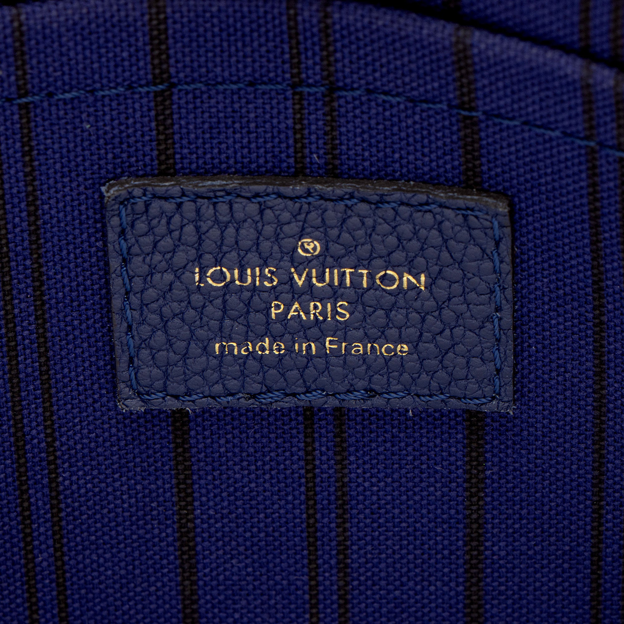 Louis Vuitton Monogram Empreinte Montaigne GM Satchel