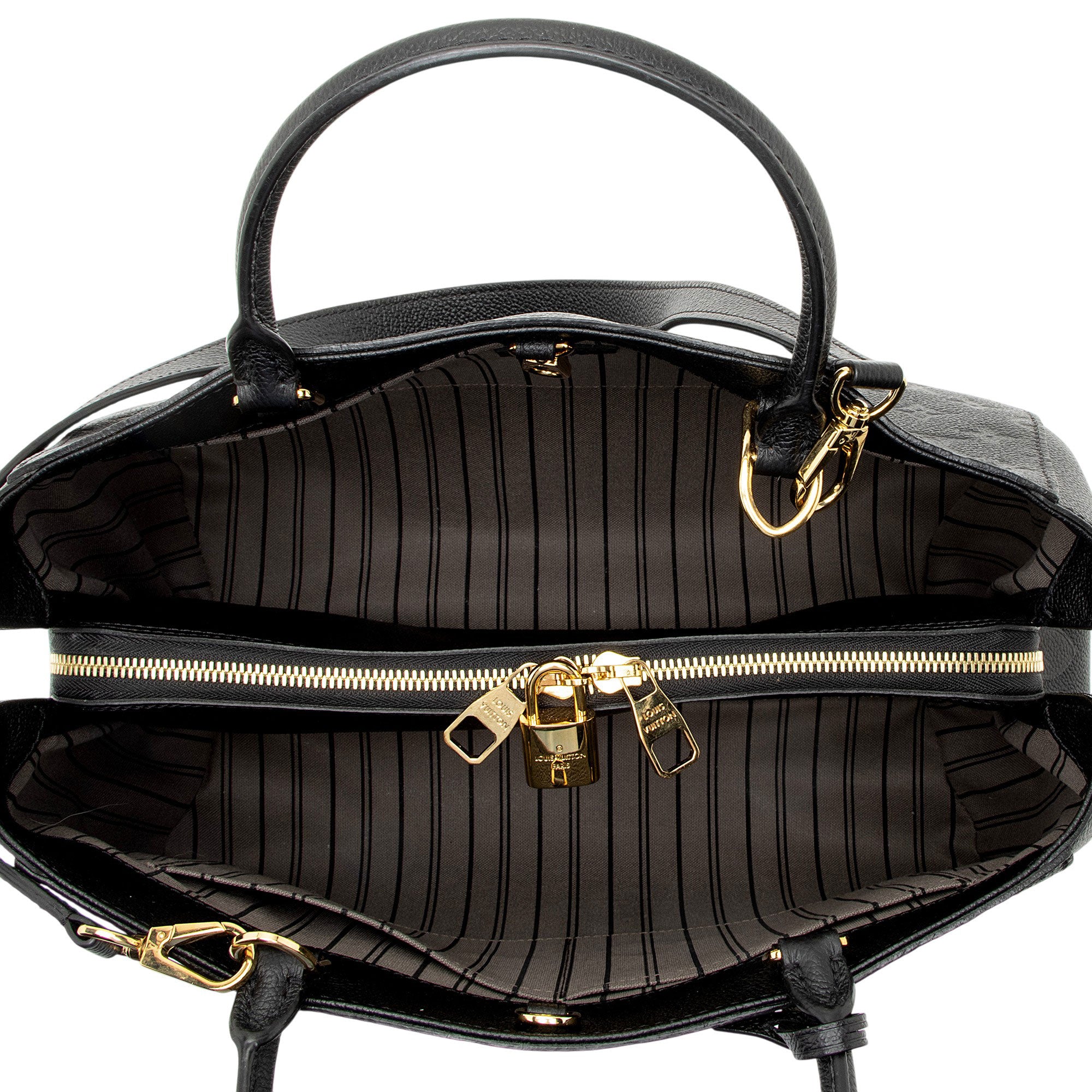 Louis Vuitton Monogram Empreinte Montaigne GM Satchel