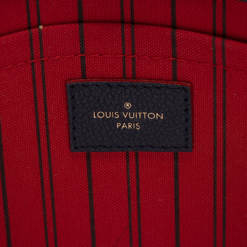 Louis Vuitton Monogram Empreinte Montaigne MM Satchel (SHF-dJE1Eb)