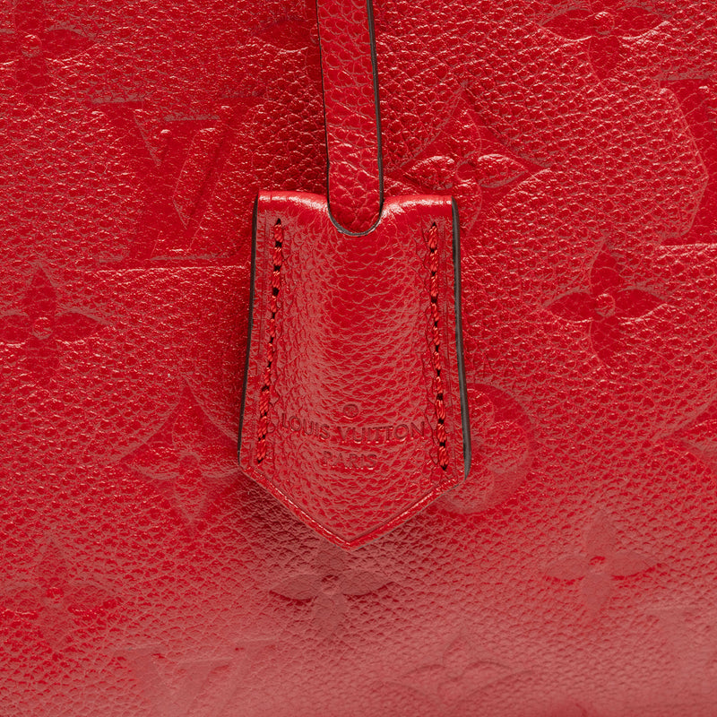 Louis Vuitton Monogram Empreinte Montaigne MM Satchel (SHF-0RAzJV)