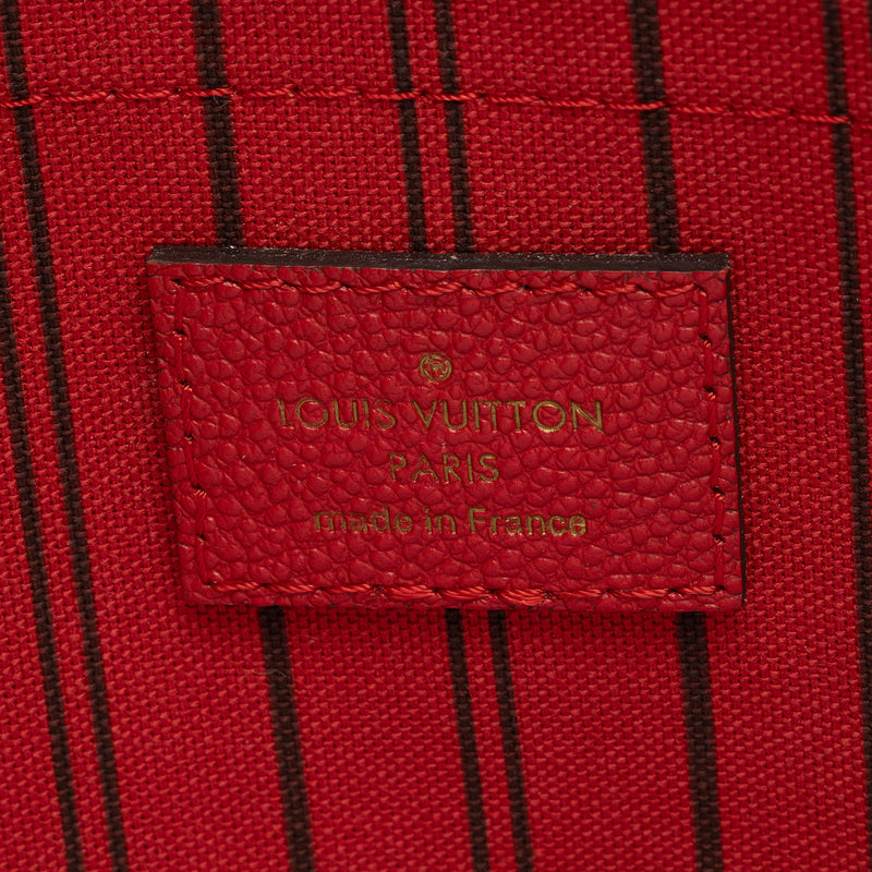 Louis Vuitton Monogram Empreinte Montaigne MM Satchel (SHF-0RAzJV)