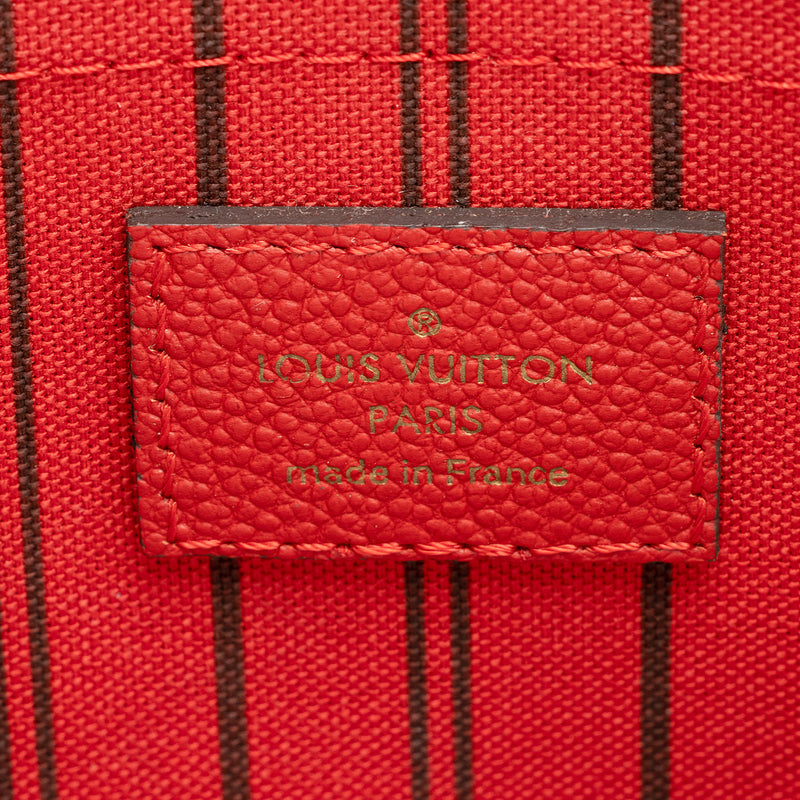 Louis Vuitton Monogram Empreinte Montaigne MM Satchel (SHF-oI2UM3)