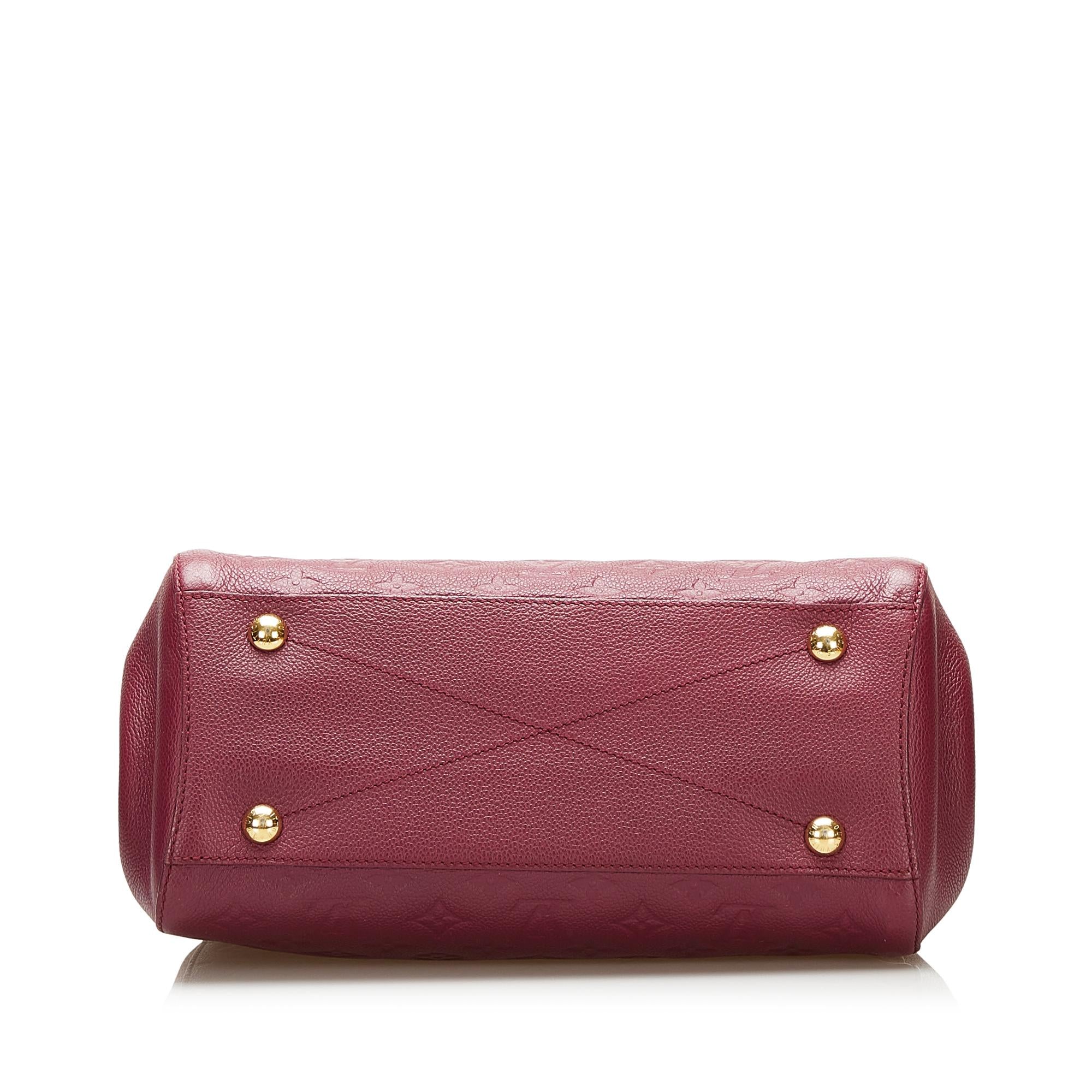 Louis Vuitton Monogram Empreinte Montaigne MM (SHG-35567)