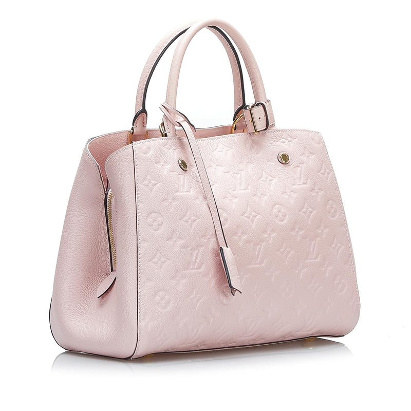 Louis Vuitton Montaigne Bag in Empreinte Leather