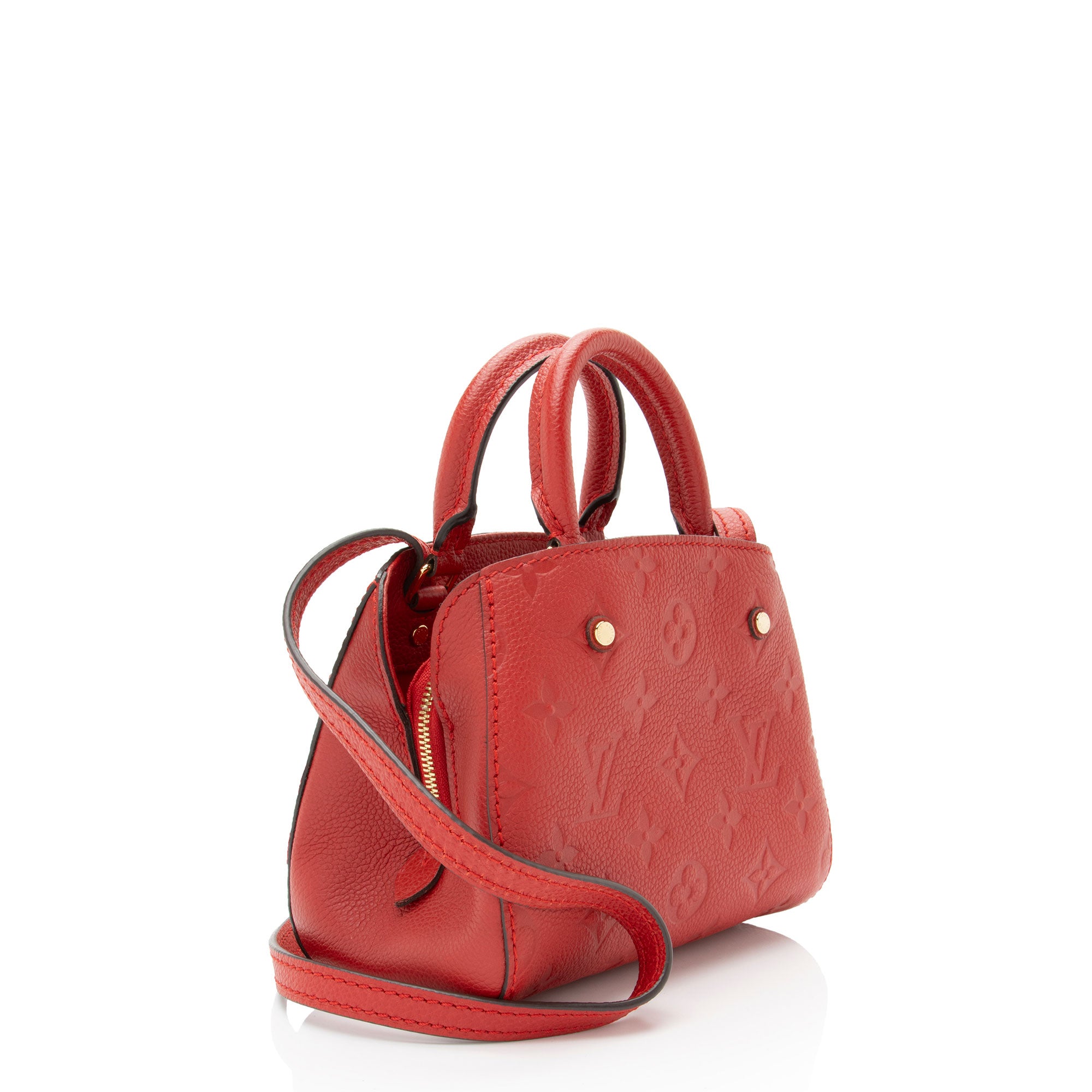 Louis Vuitton Monogram Empreinte Montaigne Nano Satchel