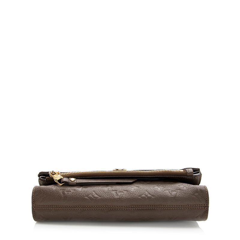 Louis Vuitton Monogram Empreinte Petillante Clutch (SHF-19479