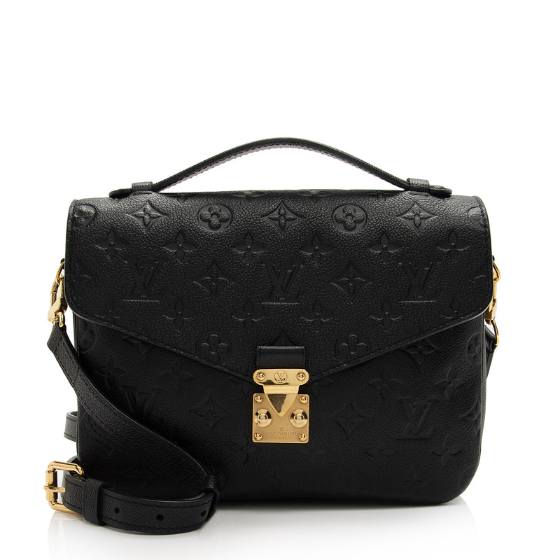 Louis Vuitton - Authenticated Metis Handbag - Leather Black For Woman, Good condition