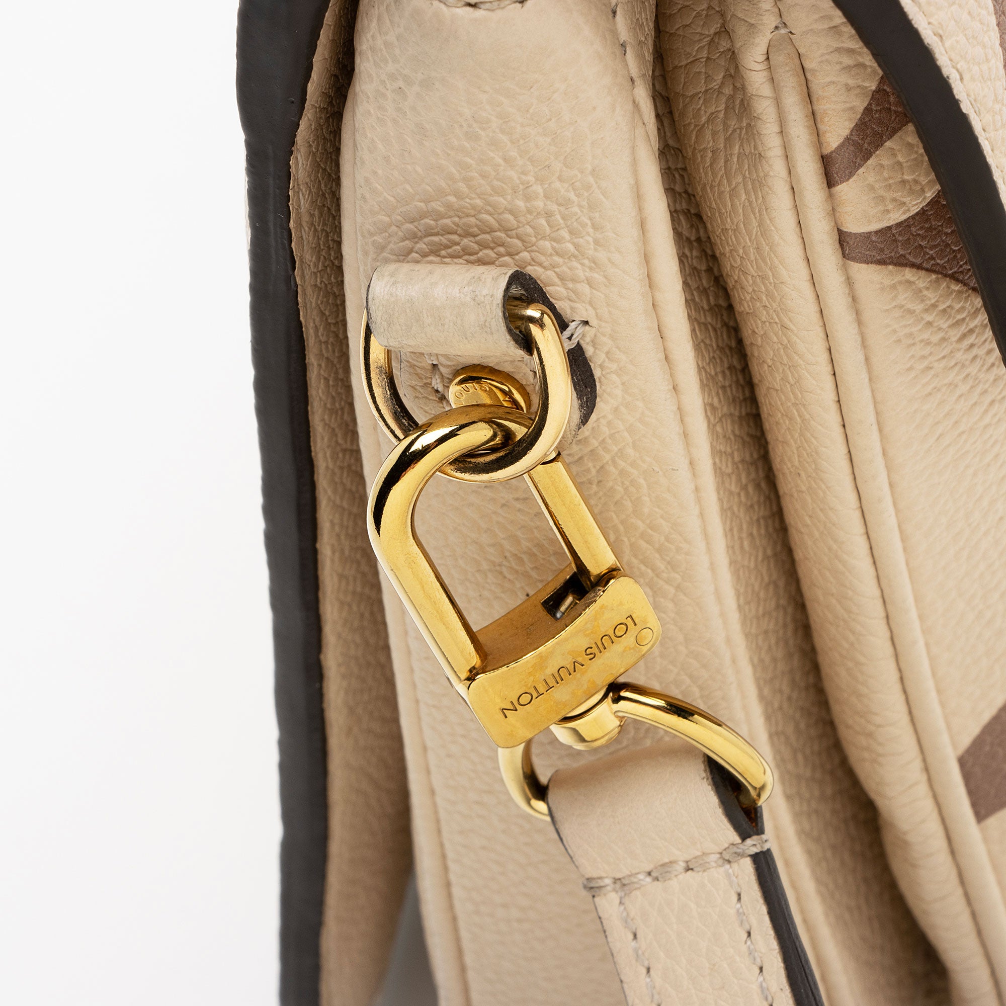 Louis Vuitton Giant Monogram Empreinte Bicolor Pochette Metis Shoulder Bag