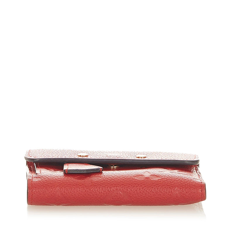 Louis Vuitton Pont Neuf Compact Wallet Monogram Empreinte Leather Red  20658840