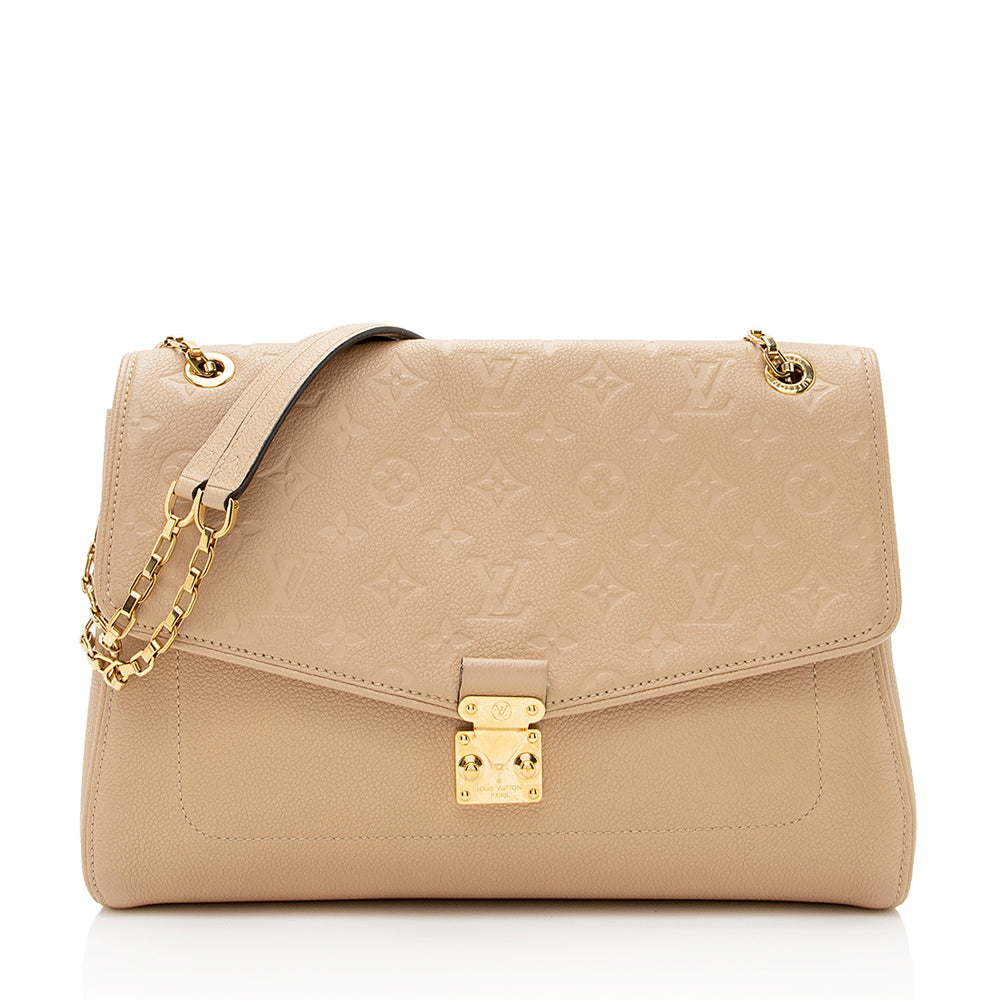 Louis Vuitton Monogram Empreinte Saint Germain MM Shoulder Bag