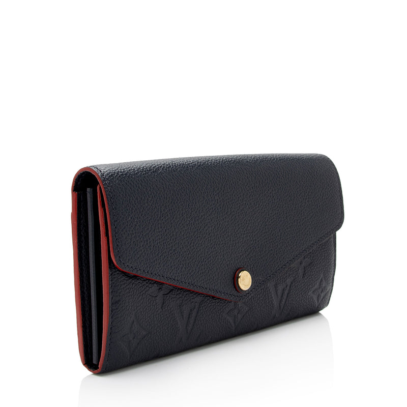 Louis Vuitton Sarah Monogram Empreinte Leather Wallet on SALE