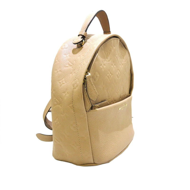Louis Vuitton Backpack Sorbonne Monogram Empreinte Papyrus in Leather with  Gold-tone - US