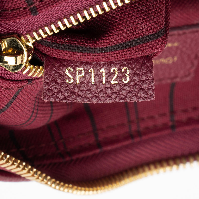 Louis Vuitton Monogram Empreinte Speedy Bandouliere 25 (SHG-33407