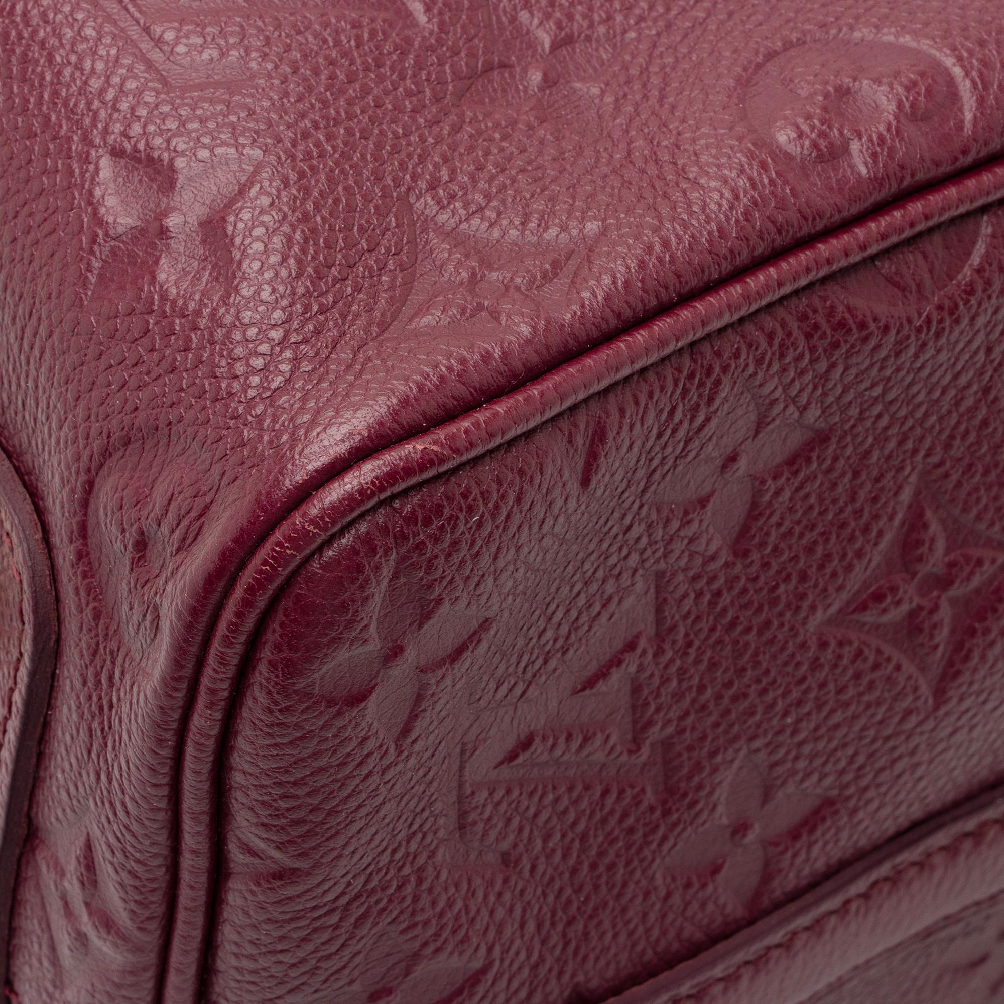 Louis Vuitton Monogram Empreinte Speedy Bandouliere 25 Satchel - FINAL SALE (SHF-7YVpMd)