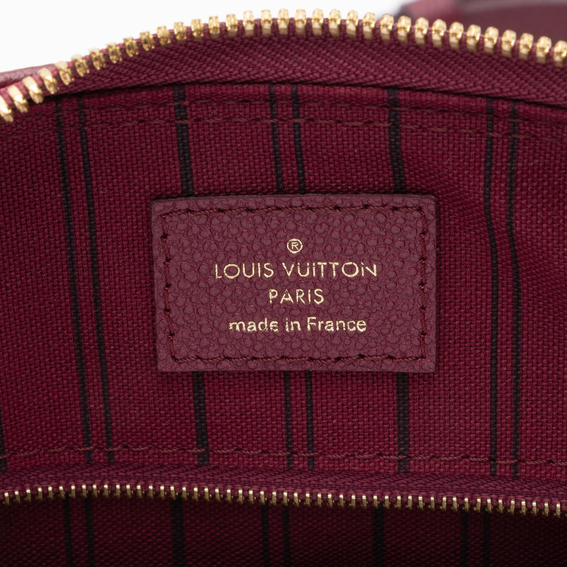 Louis Vuitton Monogram Empreinte Speedy Bandouliere 25 Satchel - FINAL SALE (SHF-7YVpMd)