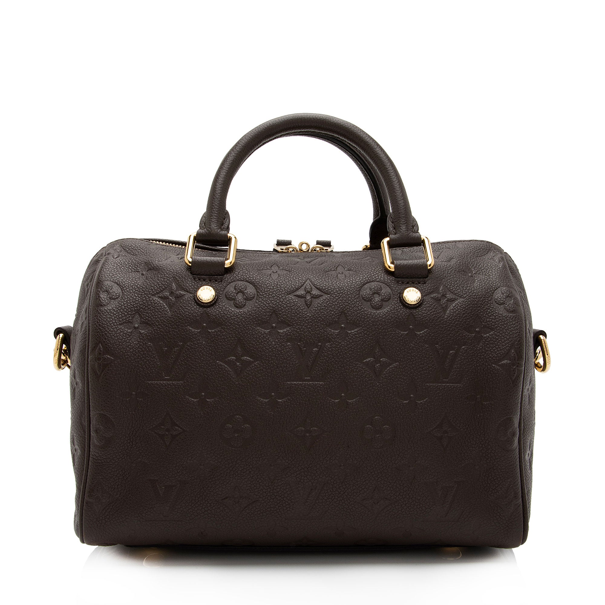 Louis Vuitton Monogram Empreinte Speedy Bandouliere 25 Satchel (SHF-Ye2dun)