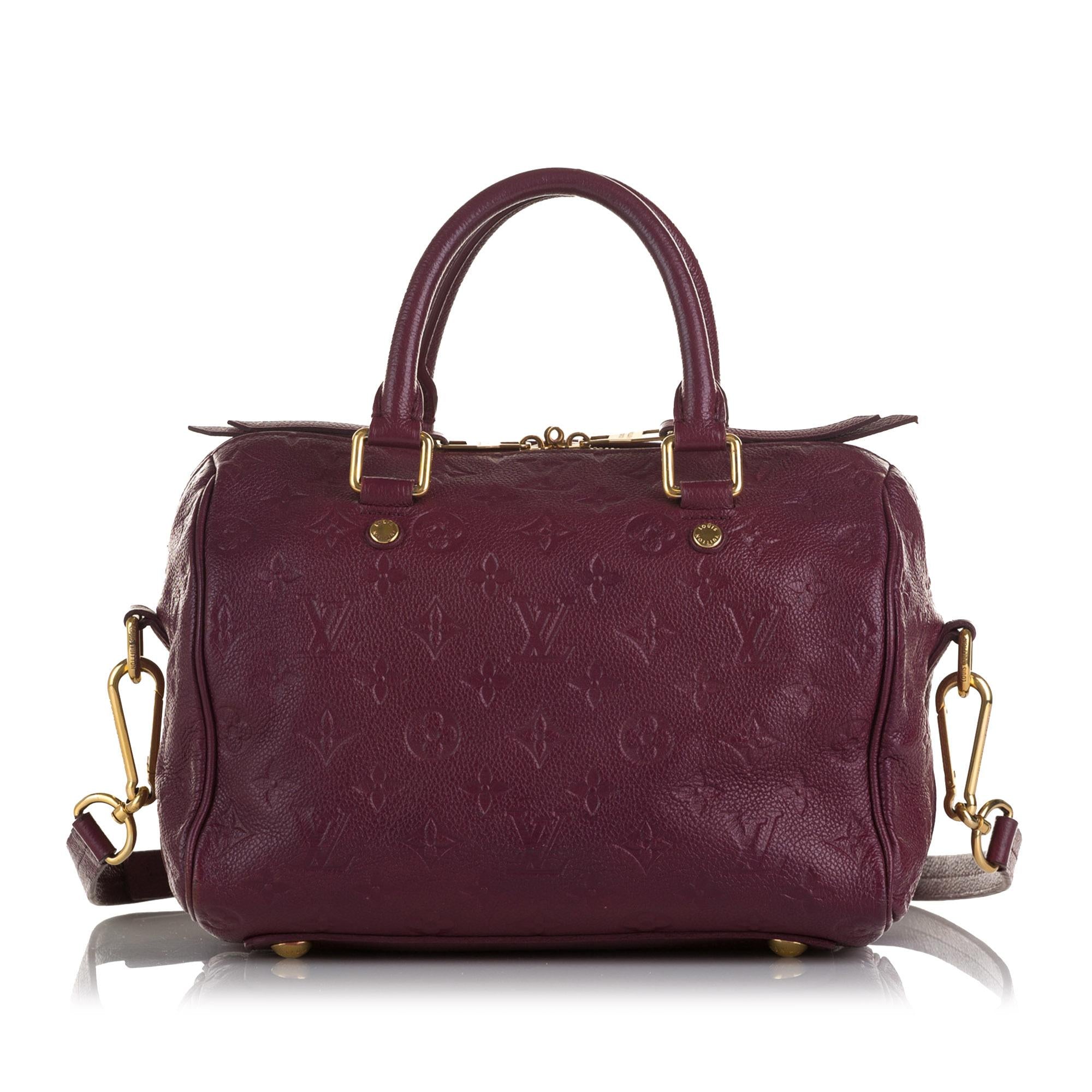 Louis Vuitton Monogram Empreinte Speedy Bandouliere 25 (SHG-YCeBdI)
