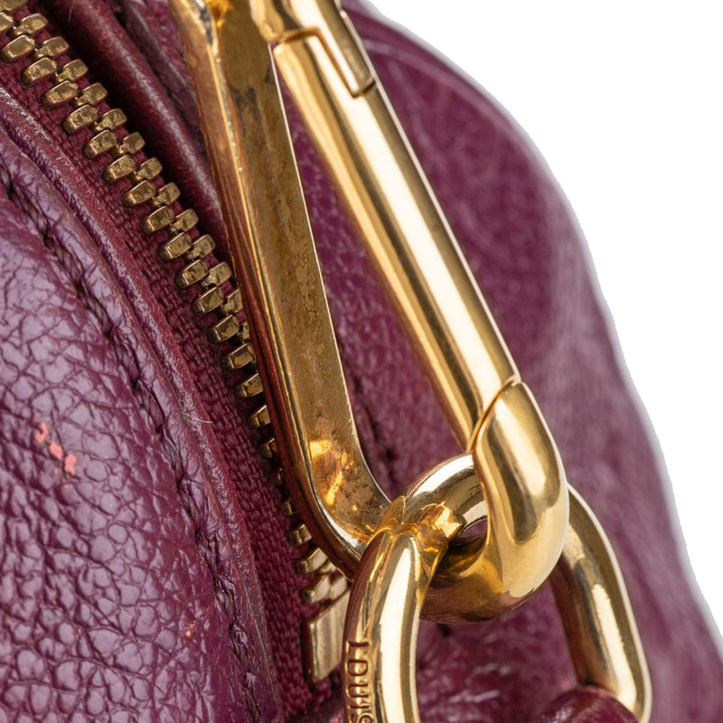 Louis Vuitton - Purple Monogram Empreinte Speedy Bandouliere 25