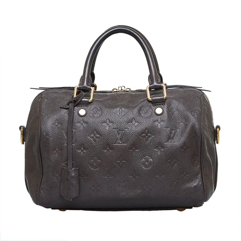 Louis Vuitton Monogram Empreinte Speedy Bandouliere 25 (SHG-VPwwuH 