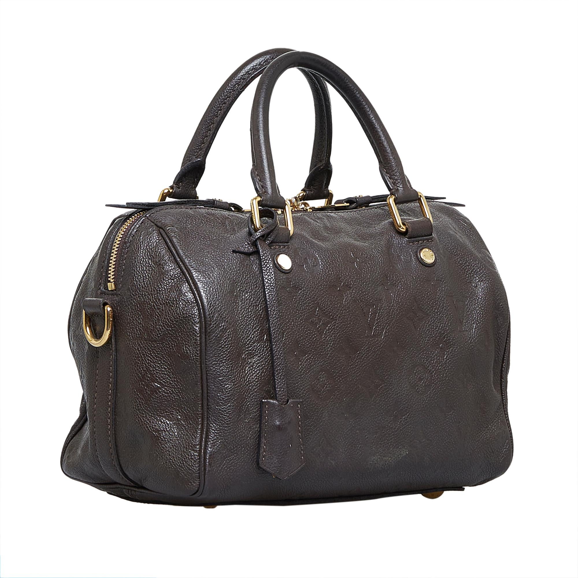 Louis Vuitton Monogram Empreinte Speedy Bandouliere 25 (SHG-VPwwuH)