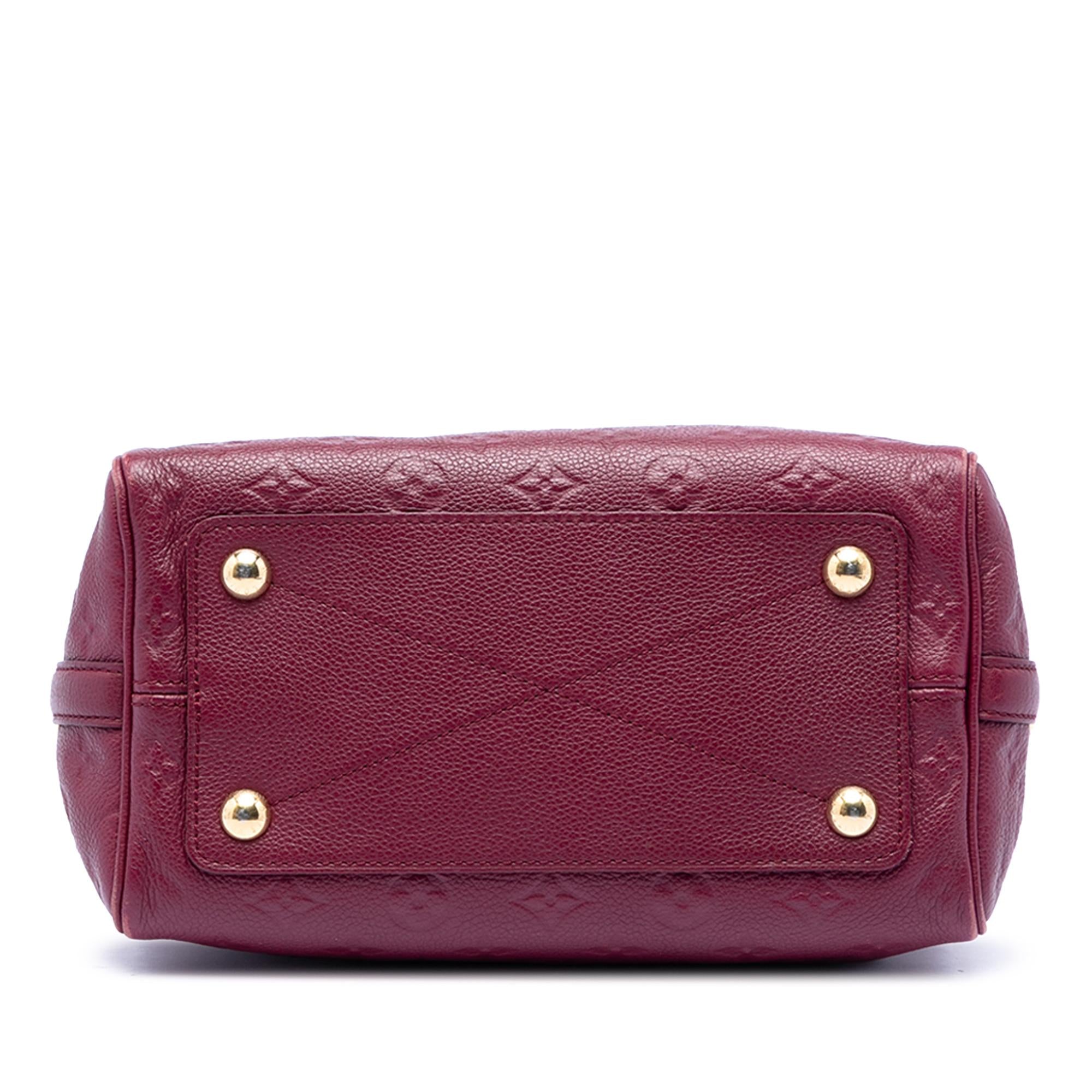 Louis Vuitton Monogram Empreinte Speedy Bandouliere 25