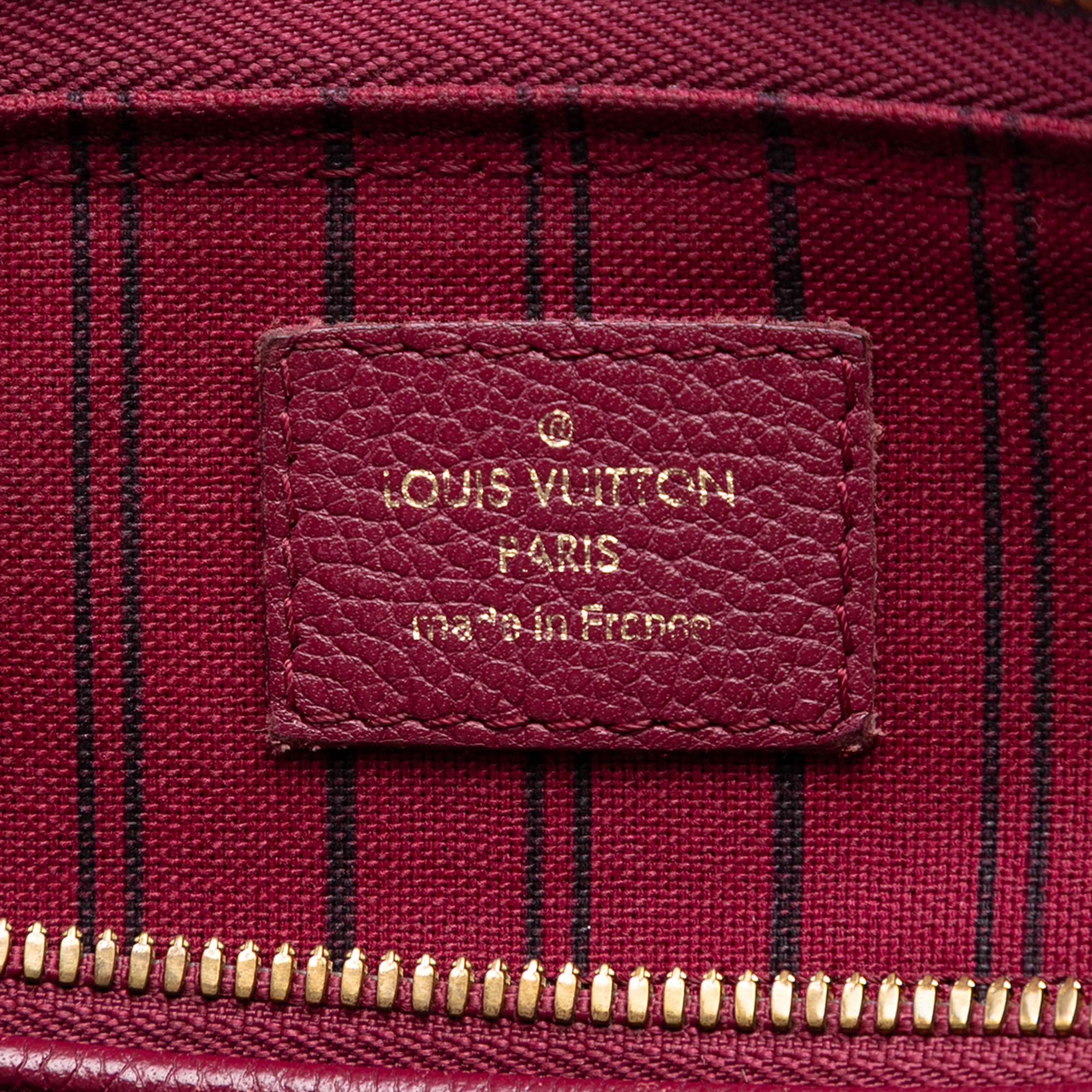 Louis Vuitton Monogram Empreinte Speedy Bandouliere 25