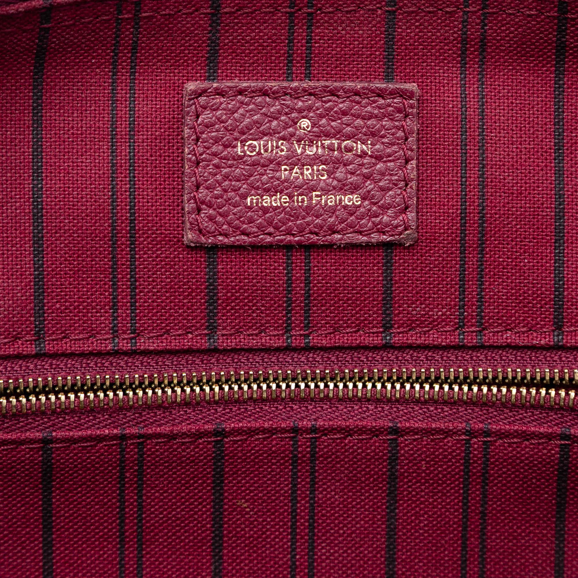 Louis Vuitton Monogram Empreinte Speedy Bandouliere 25