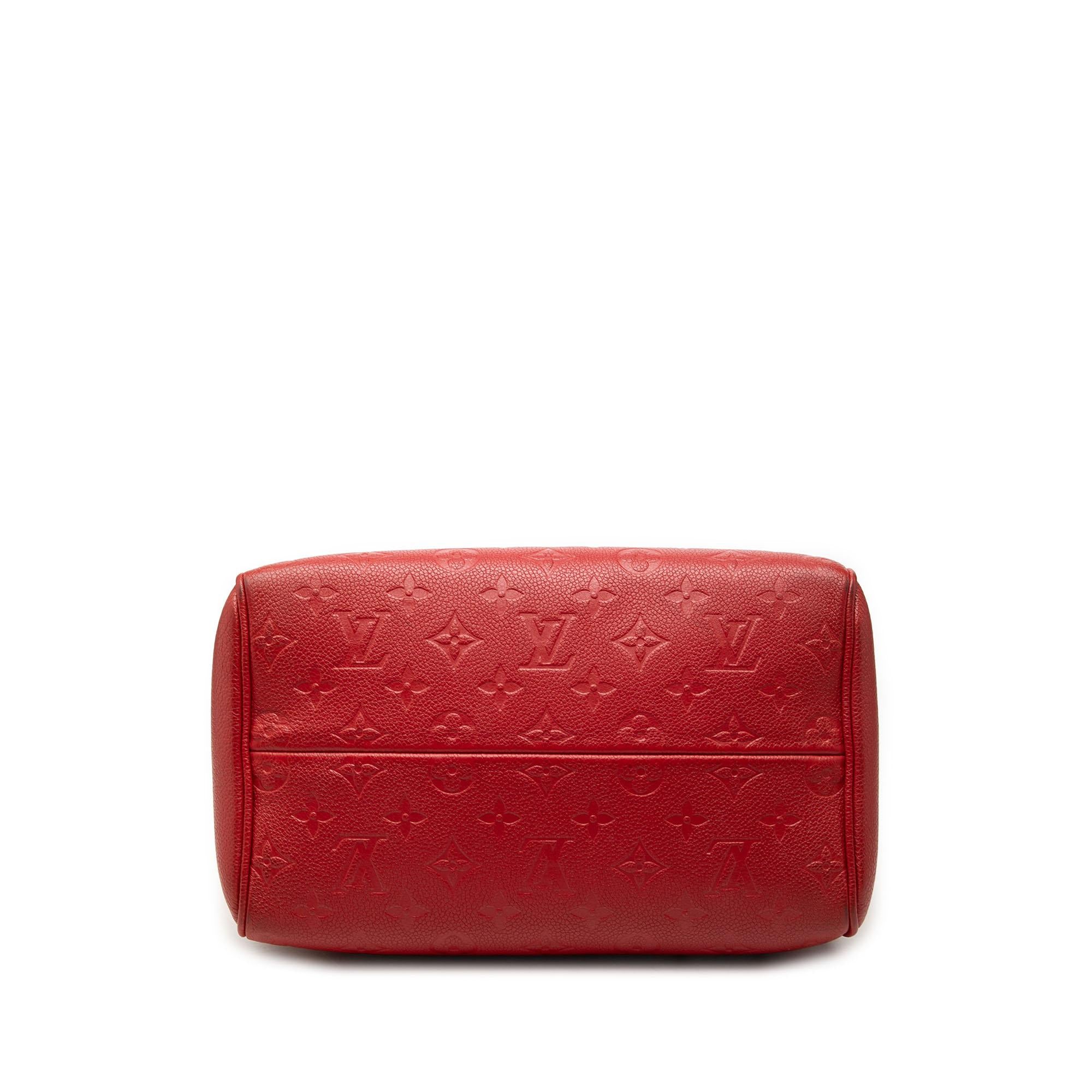 Louis Vuitton Monogram Empreinte Speedy Bandouliere 25