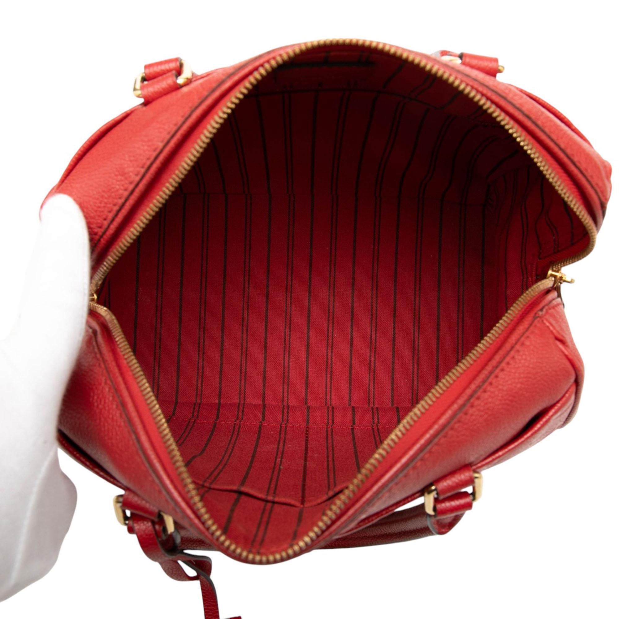 Louis Vuitton Monogram Empreinte Speedy Bandouliere 25
