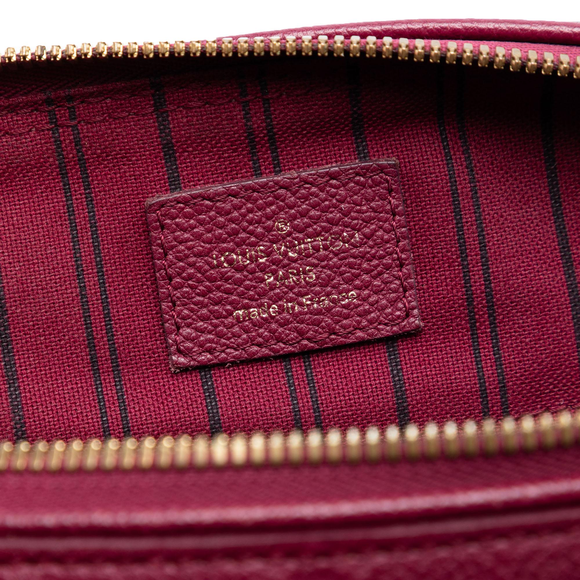 Louis Vuitton Monogram Empreinte Speedy Bandouliere 25