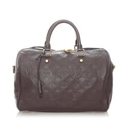 Louis Vuitton Speedy 25 Bandouliere Monogram Empreinte Leather