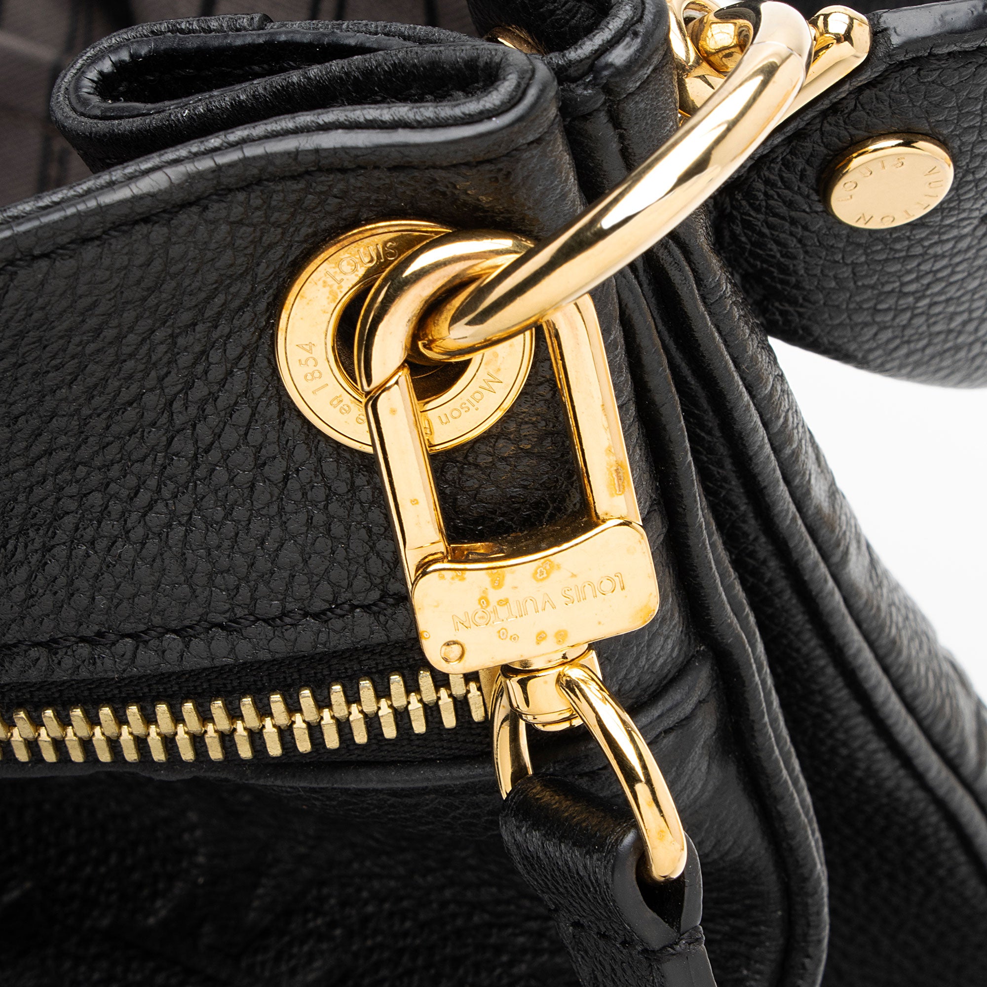 Louis Vuitton Monogram Empreinte Spontini Shoulder Bag
