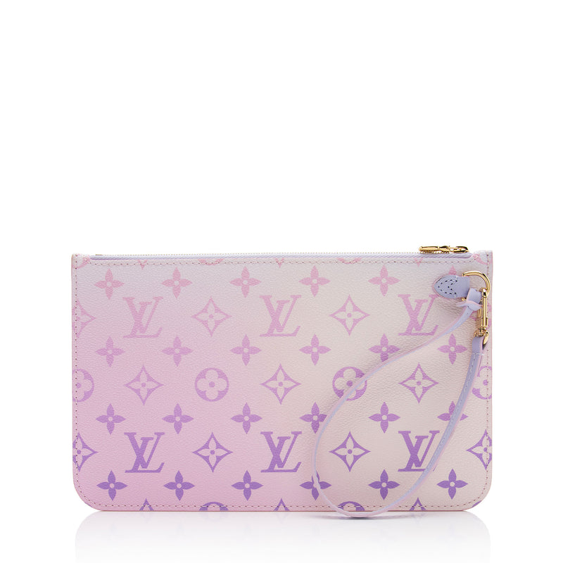 LOUIS VUITTON Empreinte Spring In The City Neverfull MM Black White Pink  1259243