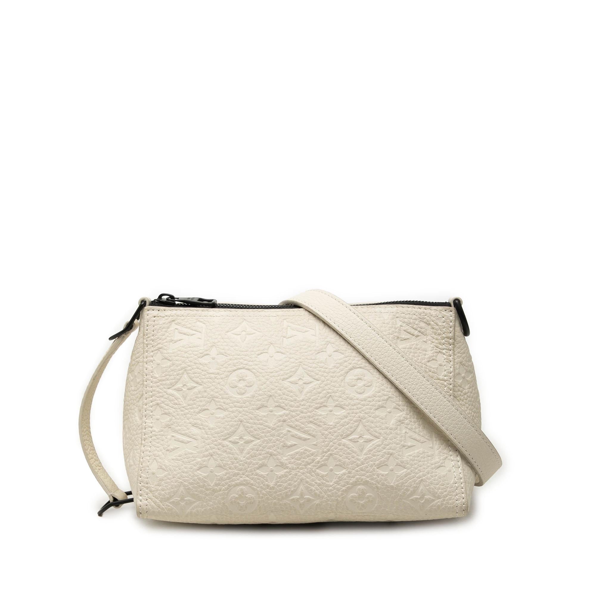 Louis Vuitton Monogram Empreinte Triangle Messenger Bag