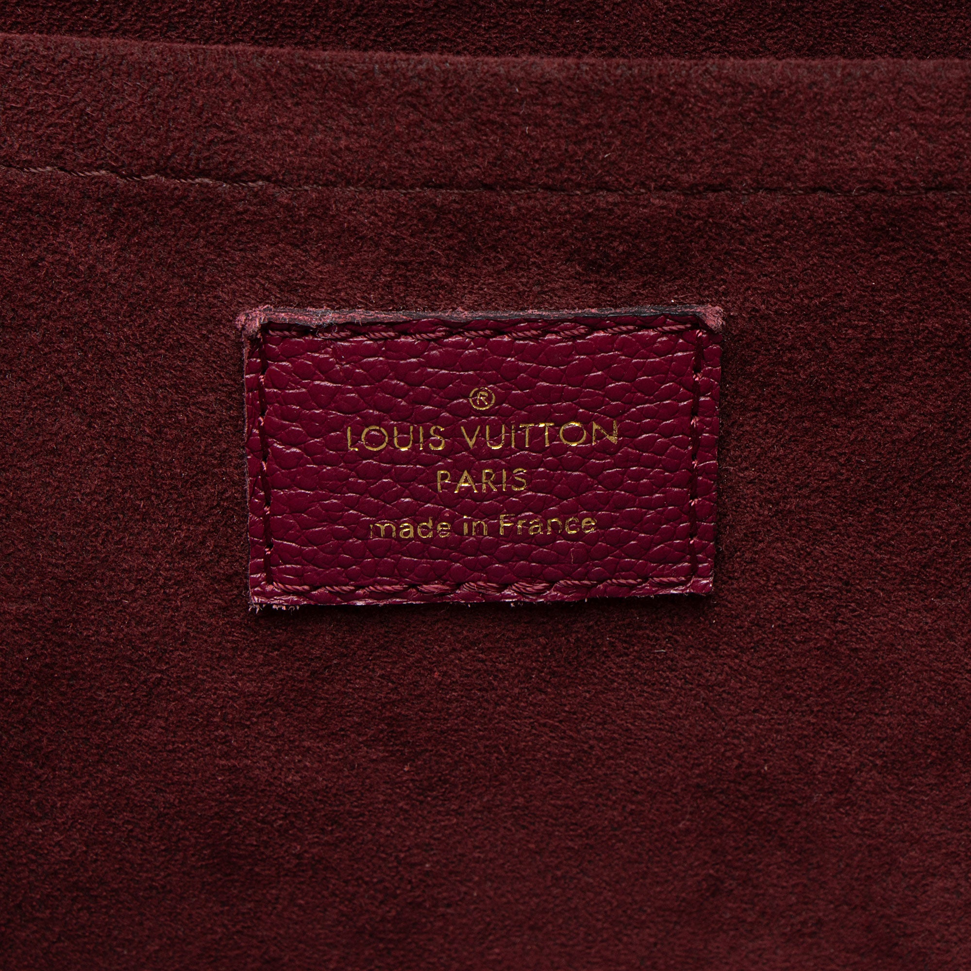 Louis Vuitton Monogram Empreinte Trocadero Satchel