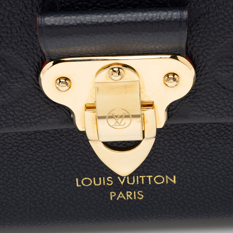 LOUIS VUITTON Vavin PM Monogram Empreinte Shoulder Bag Black