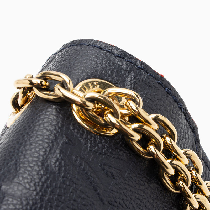 LOUIS VUITTON Vavin PM Empreinte Leather Chain Shoulder Bag + Tags
