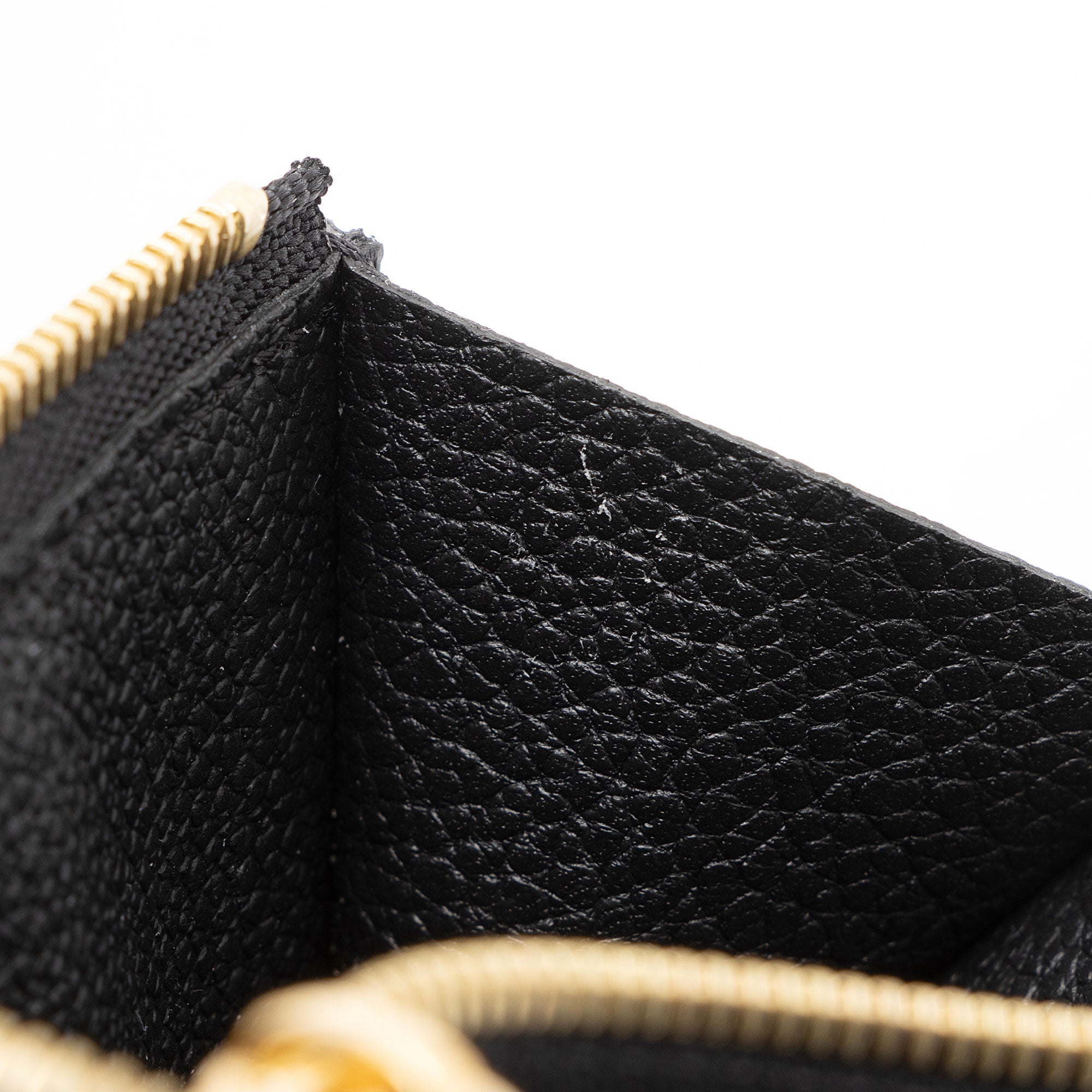Louis Vuitton Monogram Empreinte Zipped Romy Card Holder (SHF-VQ0kBn)