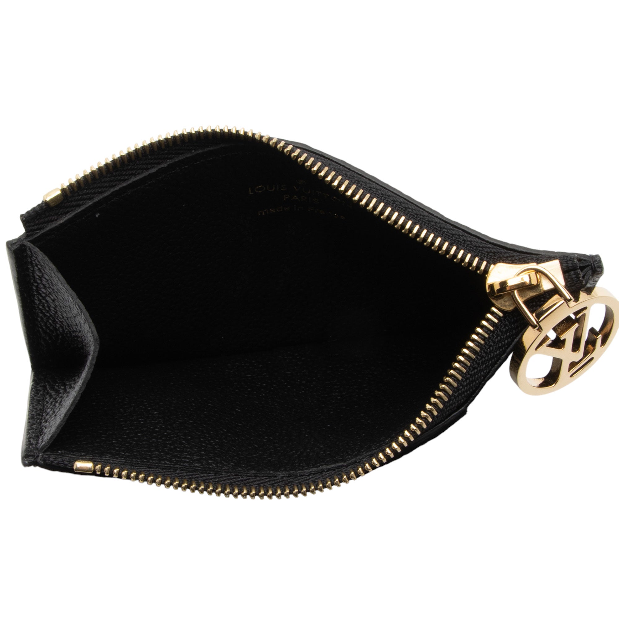 Louis Vuitton Monogram Empreinte Zipped Romy Card Holder (SHF-VQ0kBn)