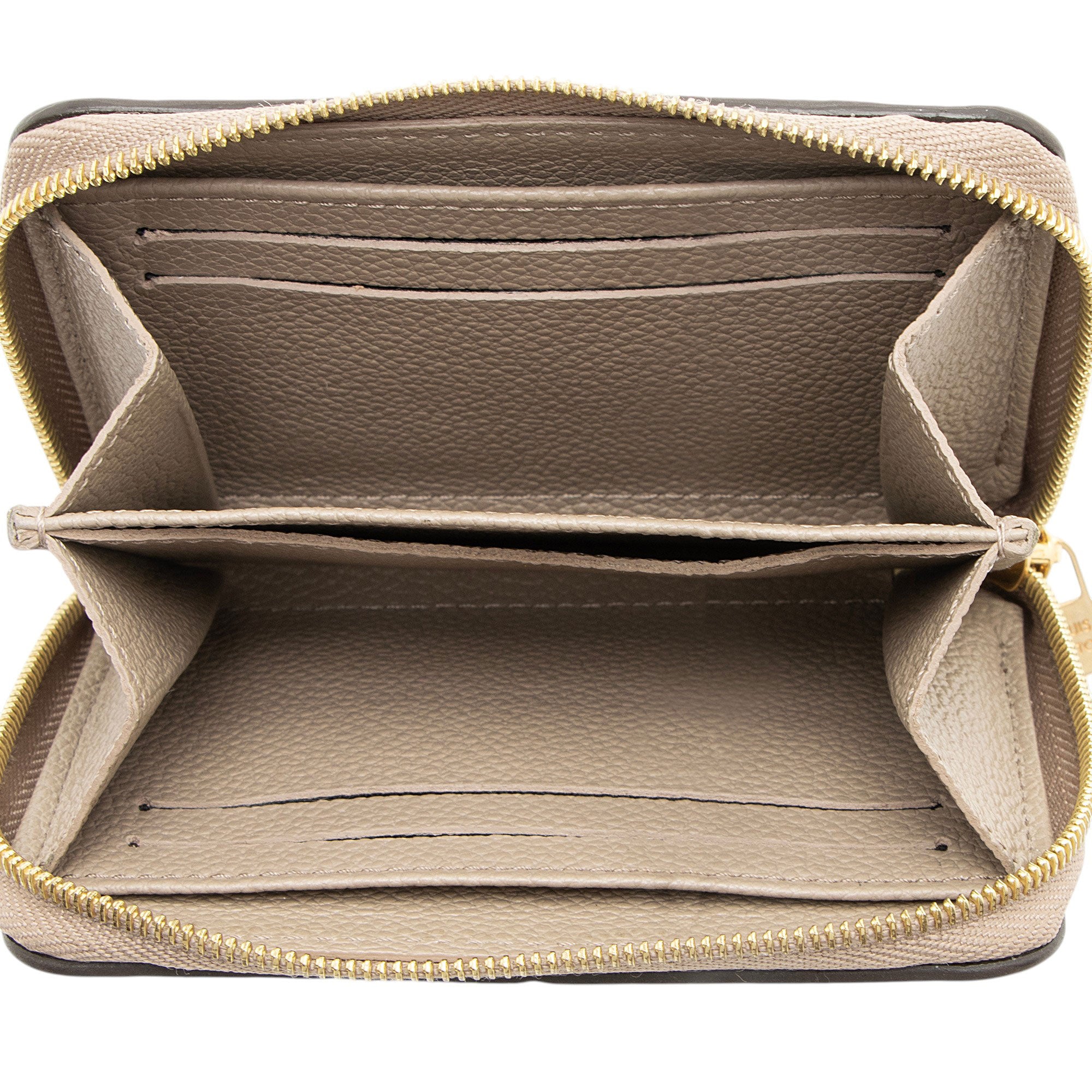 Louis Vuitton Monogram Empreinte Zippy Coin Wallet